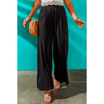 Azura Exchange Side Slit Wide Leg Pants - L