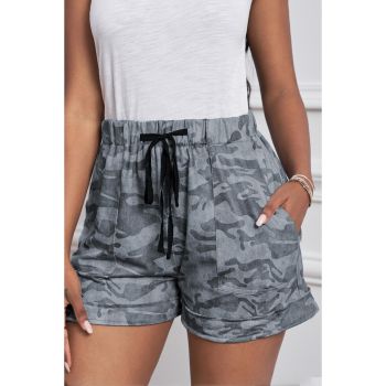 Azura Exchange Printed Drawstring Shorts with Elastic Waist and Pockets - 2XL