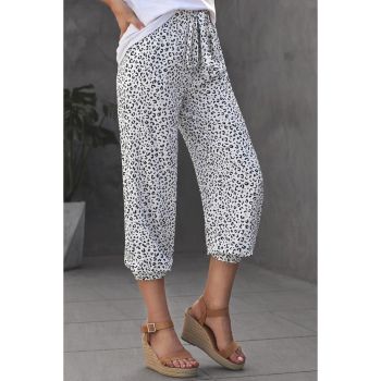 Azura Exchange Leopard Drawstring Joggers - M