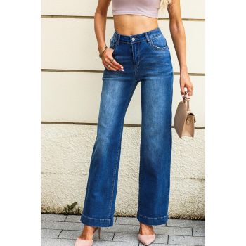 Azura Exchange Wide Leg High Rise Jeans - 12 US