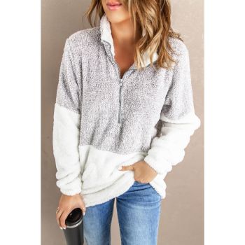 Azura Exchange Oversize Fluffy Fleece Pullover - L