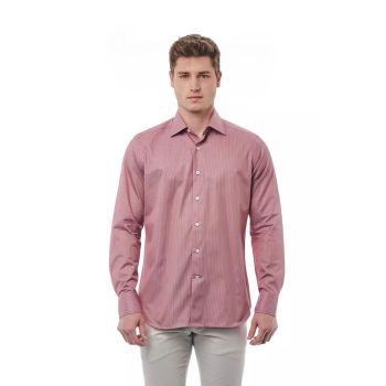 Bagutta Men's Red Cotton Shirt - L