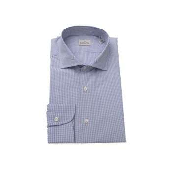 Bagutta Men's Light Blue Cotton Shirt - 44 IT