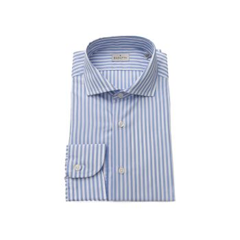 Bagutta Men's Light Blue Cotton Shirt - S