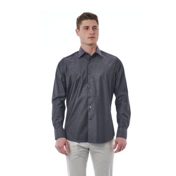 Regular Fit Shirt with Italian Collar 44 IT Men