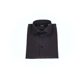 Button-front Slim Fit Shirt with Italian Collar 40 IT Men