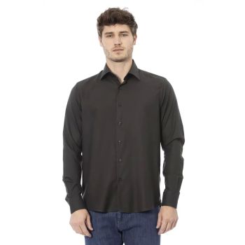 Regular Fit Shirt with Italian Collar and Button Closure 42 IT Men