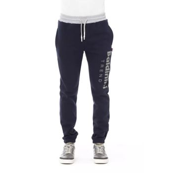 Lace Closure Fleece Sport Pants with Logo and Pockets 3XL Men