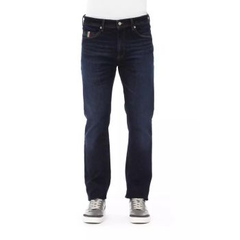 Logo Button Regular Man Jeans W38 US Men