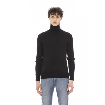 Baldinini Metal Monogram Turtleneck Sweater M Men