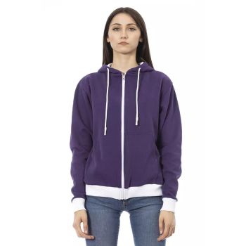 Double Color Adjustable Hooded Sweater L Women