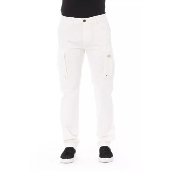 Baldinini Trend Men's White Cotton Jeans & Pant - W30 US