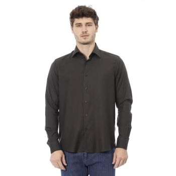 Baldinini Trend Men's Green Cotton Shirt - L