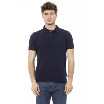 Embroidered Polo Shirt with Short Sleeves M Men