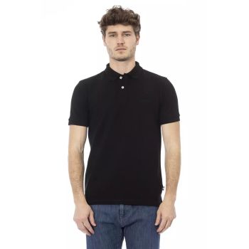 Embroidered Polo Shirt with Short Sleeves S Men