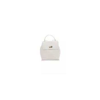 Golden Detail Flap Backpack One Size Women