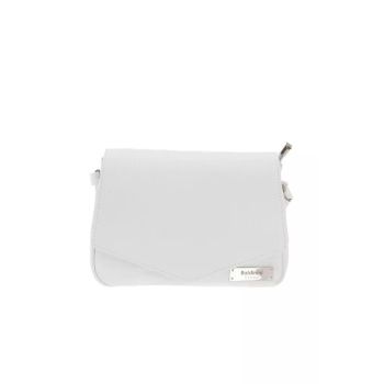 Flap Closure Leather Shoulder Bag with Double Compartment One Size Women