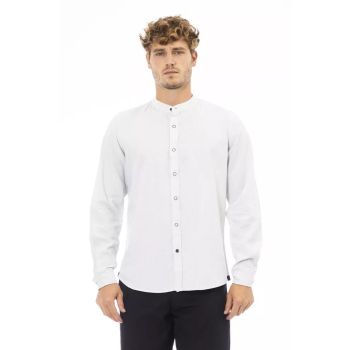 Baldinini Trend Men's White Rayon Shirt - L