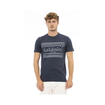 Baldinini Trend Men's Blue Cotton T-Shirt - S