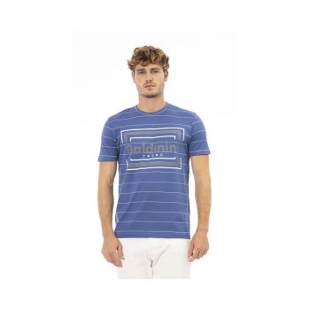 Baldinini Trend Men's Blue Cotton T-Shirt - XL