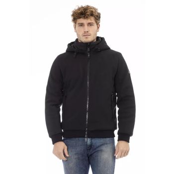 Threaded Pocket Jacket with Double Breasted Closure 3XL Men