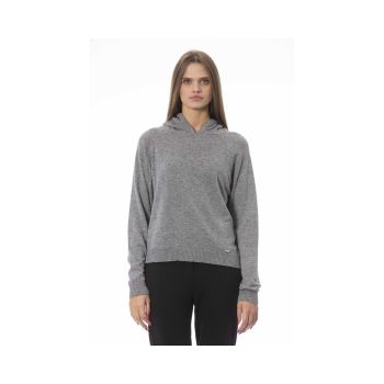 Baldinini Trend Women's Gray Viscose Sweater - M