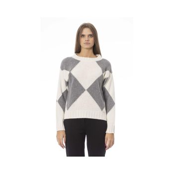 Baldinini Trend Women's Gray Wool Sweater - M