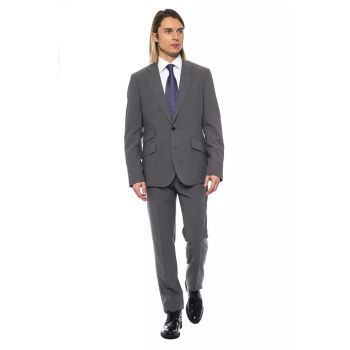 Classic Navy Suit with Two Buttons - Drop 7 Fit 52 IT Men