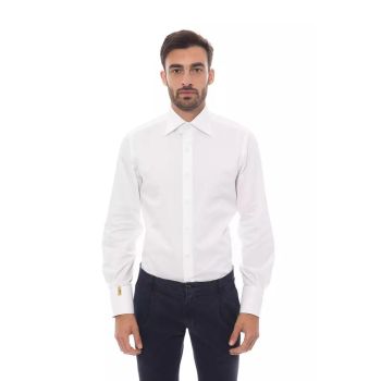 Billionaire Italian Couture Men's White Cotton Shirt - L