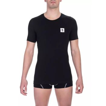 Black Classic Logo T-Shirt M Men