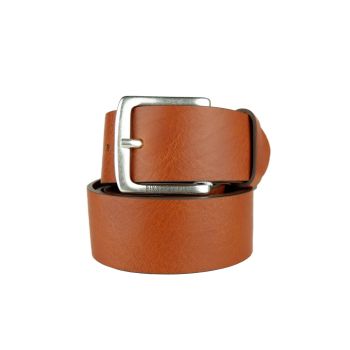 Bikkembergs Mens Calfskin Belt with Yellow Printed Logo 110 cm Men