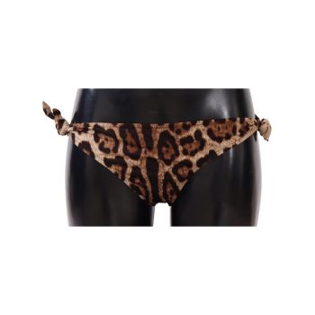 Leopard Print Bikini Bottom - Dolce & Gabbana 3 IT Women