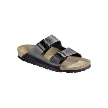 Adjustable Natural Leather Sandals with Arch Support - 39 EU