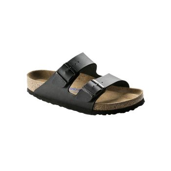 Soft Footbed Leather Sandals with Adjustable Straps - 36 EU