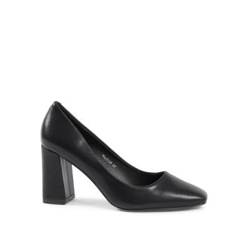 Synthetic Leather High Heel Pump - 41 EU