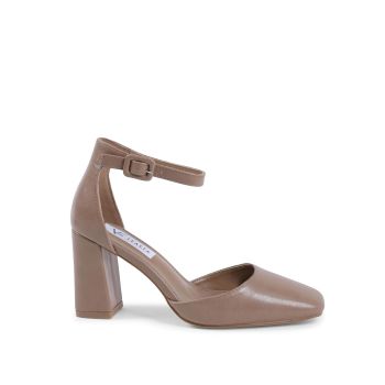 Ankle Strap Pump in Synthetic Leather - 38 EU