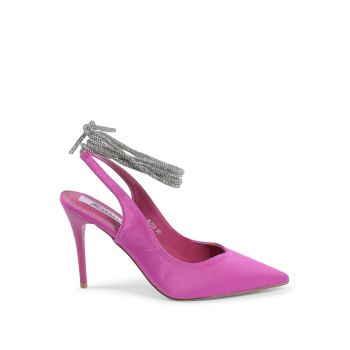 Fuxia Fabric Pump with 9 cm Heel - 36 EU