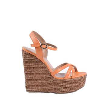 Intertwining Strap Platform Sandals - 37 EU