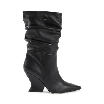 Point Toe Wedge Boots - 37 EU