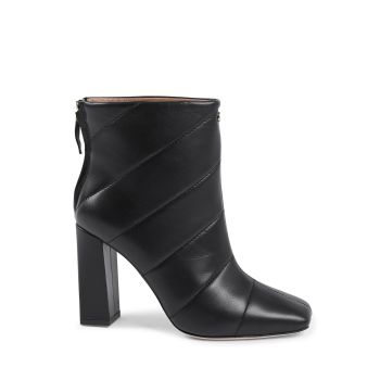 Quilted Leather Ankle Boots - 37 EU