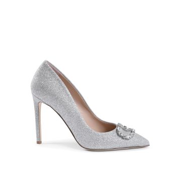 Glitter Pump with  Logo - 37 EU