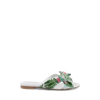 Joyful Silk Bow Mule - 36 EU