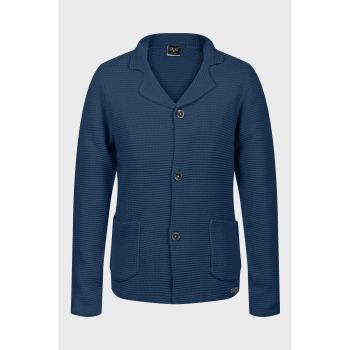 Navy  Cardigan by 19V69 Italia - L