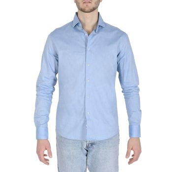 Light Blue Cotton Shirt - 40 EU