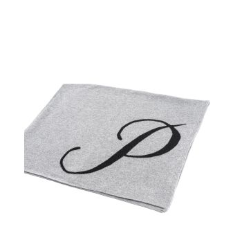 Monogrammed Cashmere Letter Scarf - One Size