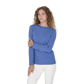 Premium Cashmere Boatneck Sweater - M