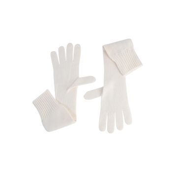 Luxury Cashmere Womens Long Gloves - M