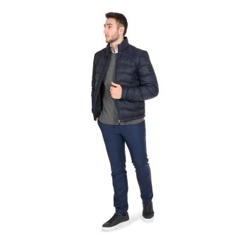 Hugo Boss Men's Dark Blue Polyamide Outerwear in Dark blue - S