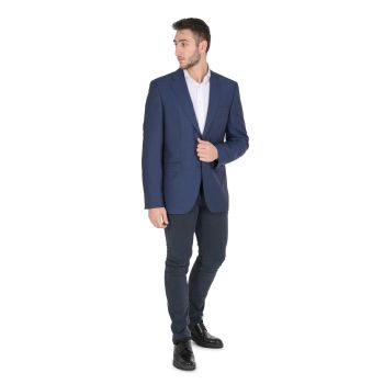 Hugo Boss Men's Dark Blue Wool Jacket in Dark blue - 26