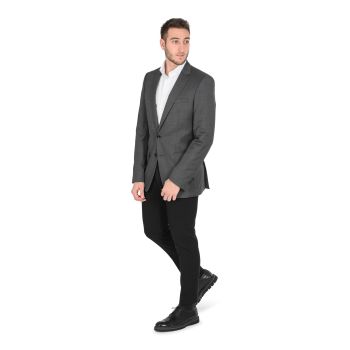 Hugo Boss Men's Dark Grey Wool Jacket in Dark gray - 102 CN